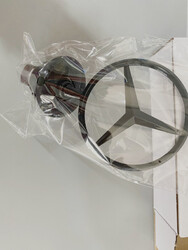 Stern SCHWARZ GLÄNZEND für W203 W204 W205 W211 W212 W213 W221 1pc Mercedes-Benz 