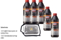 5 L Liqui Moly Top Tec ATF 1200 FEBI Getriebeölfilter für VW Golf IV 1.6 1.9