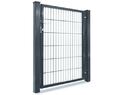 Gartentür Gartentor Zauntor B 150 cm Einzeltor Hoftür Gartenpforte Rohrrahmentor