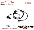 ABS SENSOR DREHZAHLFÜHLER PAAR MAXGEAR 20-0402 2PCS A FÜR VW PASSAT B5
