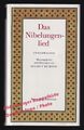 Das Nibelungenlied: zweisprachig   - Boor, Helmut de (Hrsg)
