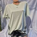 Adidas Shirt T-Shirt kurzarm mit Logo Aufdruck mint Gr. L bis XL  (6 976) NEU