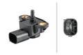 HELLA Sensor, Ladedruck 6PP 358 152-281 für MERCEDES-BENZ
