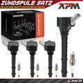 4x Zündspule + 4x Zündkerze für Alfa Romeo Giulietta 940 Mito 955 Fiat 500X 199