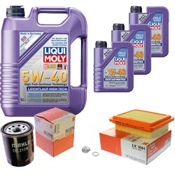 MAHLE Inspektionspaket 8 L LIQUI MOLY 5W-40 High Tech für Suzuki Jimny