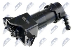 NTY Waschwasserdüse Scheinwerferreinigung Scheinwerfer-Spritzdüse EDS-AU-008