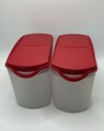 Tupperware 2 Eidgenossen Plus 1 L Vorratsdosen Trockenvorrat Aufbewahrung Rot
