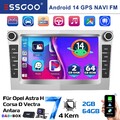 Android DAB Autoradio GPS Für Opel Astra H Corsa C/D Zafira B Meriva Navi Kamera