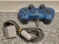 Original Sony PlayStation 1 Controller SCPH-1200 Ps1 Blau Transparent Getestet 