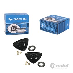 2x SACHS FEDERBEINLAGER VORDERACHSE passend für MITSUBISHI LANCER OUTLANDER