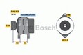 BOSCH 0 986 046 150 Lichtmaschine Generator LiMa 120A 14V für OPEL COMBO Tour
