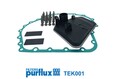 PURFLUX Hydraulikfiltersatz Automatikgetriebe TEK001 Filtereinsatz für AUDI A6
