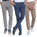 Steffen Klein Herren Chino Hose Slim Fit schmale Form mit Stretch-Anteil