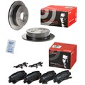 Brembo Bremsscheiben 284mm + Bremsbeläge Hinten passend für Ssangyong Tivoli 1.6