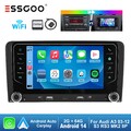 Android 14 Autoradio mit Apple Carplay GPS RDS Für Audi A3 S3 RS3 8P1 8PA 2+64G