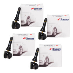 4x SCHRADER Reifendrucksensor für FORD FIESTA 6 FOCUS 3 KUGA 2 MONDEO 5 2318530Einschränkungen beachten! | vom FORD-Erstausrüster!