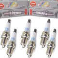 6x NGK Zündkerzen für Audi A4 B5 8d RS4 Quattro Motor: ASJ  AZR Bj 00-01