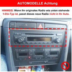 DAB+ Android 13 Für Audi A4 8E 8H B6 B7 2000-2009 Autoradio Navi KAM Carplay 32G