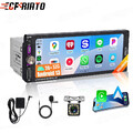 Autoradio 1 DIN Mit Bildschirm Android 13 2+32G Carplay Navi RDS Bluetooth KAM