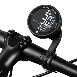 Kabellos Funk LCD Fahrradcomputer Fahrrad Tachometer Kilometerzähler Wasserdicht