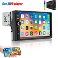 7" 1DIN Autoradio Apple Carplay Android Auto USB AUX IN FM Bluetooth aux TF MP5