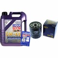 INSPEKTIONSKIT FILTER LIQUI MOLY ÖL 5L 5W-40 für Mazda 2 DY 1.4 1.25 MX-5 III