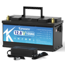 100AH LiFePO4 12V Lithium H190 Batterie 100A BMS 1280Wh Akku Solar Wohnmobile 