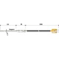 B + B Thermo-Technik 0625 1429-11 Tauchfühler  -100 bis +1000 °C  Fühler-Typ K