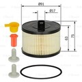 ORIGINAL BOSCH KRAFTSTOFFFILTER KRAFTSTOFF FILTER FIAT PEUGEOT FORD CITROËN