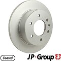 2x JP GROUP Bremsscheibe Hinterachse u.a. für MERCEDES-BENZ, VW