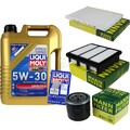INSPEKTIONSKIT FILTER LIQUI MOLY ÖL 5L 5W-30 für Hyundai i30 Kombi FD 1.4 1.6