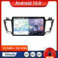 10" Für Toyota RAV4 2013-2019 CarPlay Android 12 Autoradio WiFi GPS Kamera DAB+