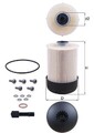 KNECHT Kraftstofffilter KX 338/22D für FIAT MERCEDES-BENZ NISSAN OPEL RENAULT