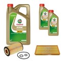 FEBI Inspektionspaket 7L Castrol EDGE Titanium FST 5W-30 LL für Mercedes-Benz