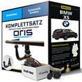 Für BMW X5 Typ E70 Anhängerkupplung abnehmbar +eSatz 13pol 02.2007-10.2013 ABE