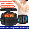 Taille Massagegerät Heizgürtel Rückenwärmer Wärmekissen Rücken Bauch Elektrisch