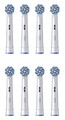8 Oral-B Pro Sensitive Clean & Care Aufsteckbürsten, weiß