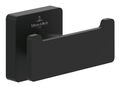 Villeroy & Boch Elements - Striking Doppel-Handtuchhaken 80 x 44 mm - Matt Black