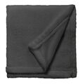 Kuscheldecke Flauschig 150x200 cm anthrazit warm kuschelig weich Fleecedecke