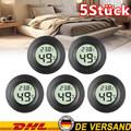 5x Digital Hygrometer Mini Thermometer Luftfeuchtigkeit Temperaturmesser Slim