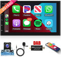 DAB+ Android 13 Autoradio 2DIN 64G Carplay 7 Zoll GPS NAVI RDS Bluetooth Kamera