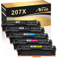 XXL Toner für HP 207X 207A LaserJet Pro MFP M283fdw fdn M282nw M255dw/nw NO CHIP