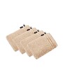 4er Pack Waschhandschuh Vossen Vienna Style Supersoft 22 x 16 cm