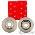2X TRW BREMSSCHEIBEN 294mm BELÜFTET VORNE PASSEND FÜR CHRYSLER SEBRING CITROËN
