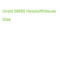 Unold 58695 Heissluftfritteuse Glas (4011689586958)