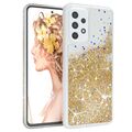 Für Samsung Galaxy A53 5G Handyhülle Glitter Hülle Schutz Handy Case Cover Gold