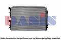 AKS DASIS Kühler, Motorkühlung  u.a. für AUDI, SEAT, SKODA, VW