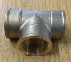 Fitting Messing Fittings Gewindefitting Doppelnippel T-Stück Winkel Muffe Nippel