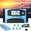 Solarladeregler MPPT PWM 30A-100A Solar Panel Controller Regulator 12V-24V LCD