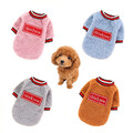 Haustier Hund Katze Warmer Pullover Weste Fleece Mantel Jacke Welpe T-Shirt >